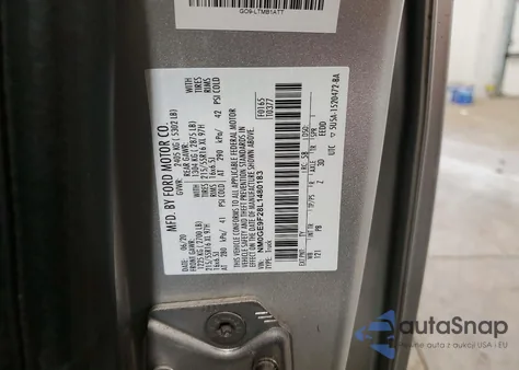 2020 Ford Transit Connect Xlt z USA, uszkodzony, nr VIN NM0GE9F28L1480183